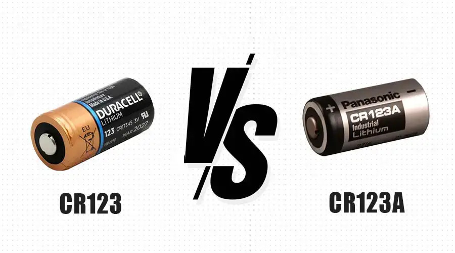 CR123 vs. CR123A Batteries